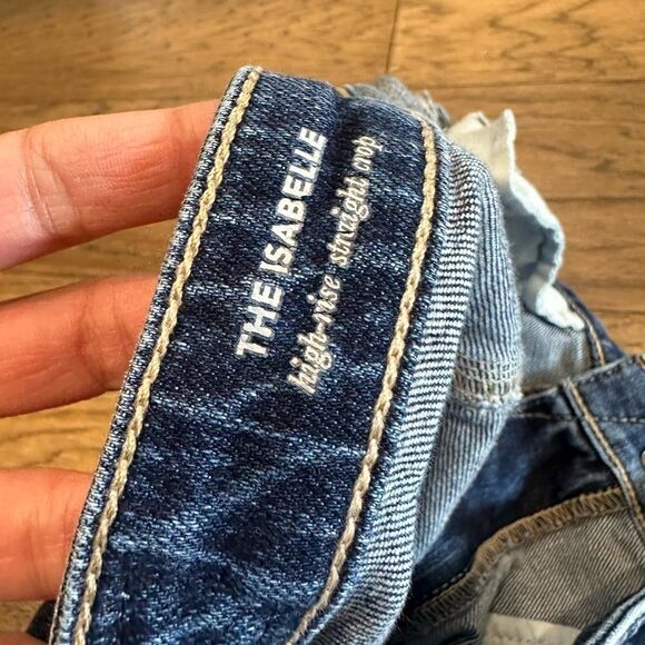 AG Adriano Goldschmied Isabelle High rise Crop Jeans - Picture 7 of 9